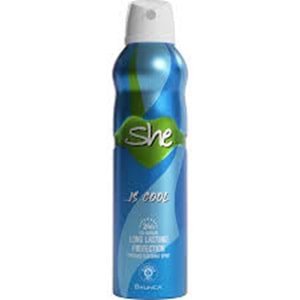 SHE DEODORANT İS COOL 150 ML