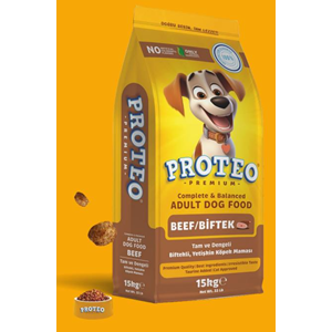 Proteo 15 KG Biftekli Yetişkin Köpek Maması