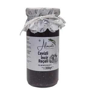 ALAÇATI NATUREL CEVIZLI İNCIR REÇELI 300 G