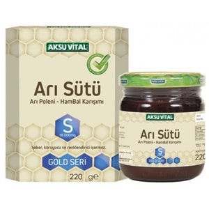 AKSU VİTAL SÜPER DOZ 220 GR ARI SÜTÜ