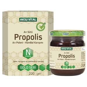 AKSU VİTAL PROPOLİSLİ MACUN 220 GR