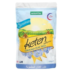 AKSU VİTAL KETEN TOHUMU 100GR ÖĞÜTÜLMÜŞ DYPACK