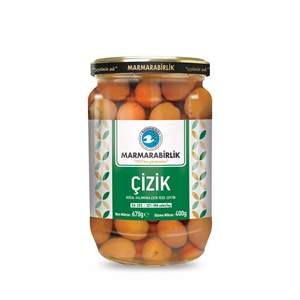 MARMARA BİRLİK YEŞİL ZEYTİN ÇİZİK 400 GR XS