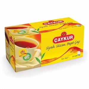 ÇAYKUR SİYAH SÜZME ÇAY 50 GR