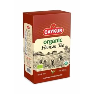 ÇAYKUR ORGANİK HEMŞİN çayı 400GR karton