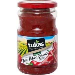 TUKAŞ BİBER SALÇASI TATLI 700 GR