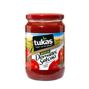TUKAŞ DOMATES SALÇASI 700 GR CAM
