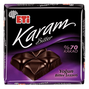 ETİ KARAM %70 BİTTER 60 GR