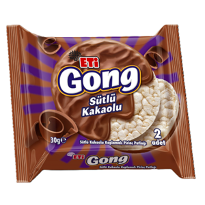 ETİ GONG SÜTLÜ KAKAO KAPLI PİRİNÇ PATLAĞI 30 GR