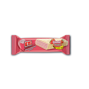ETİ BEYAZ ÇİKOLATALI GOFRET ÇİLEKLİ 29 GR