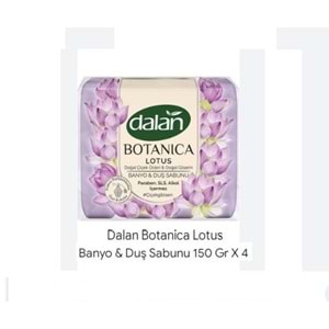 DALAN BOTANICA BANYO SABUNU LOTUS (150 GR*4) 600 GR
