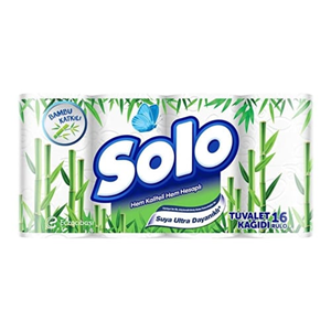 SOLO TUVALET KAĞIDI 16 LI BAMBU