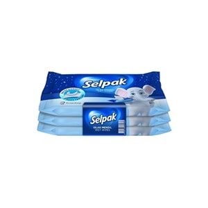 SELPAK Klasik Islak Cep Mendil 3'lü