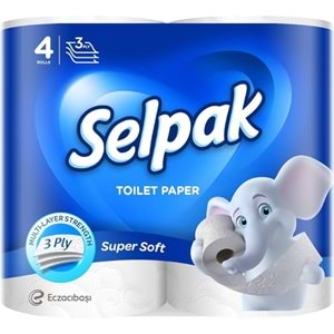 SELPAK TUVALET KAĞIDI 4 LÜ