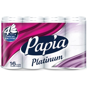PAPİA TUVALET KAĞIDI PLATİUN 16 LI