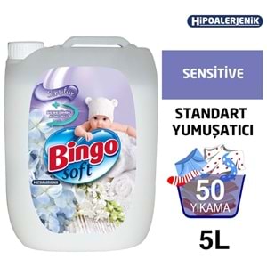 BİNGO SOFT SENSİTİVE 5 LİTRE