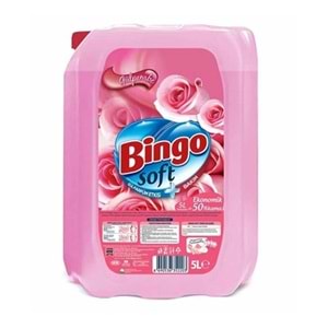 BİNGO SOFT GÜL PEMBE 5 LİTRE