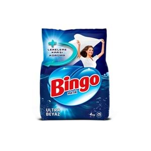 BİNGO MATİK ULTRA BEYAZ 4 kg