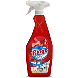 BİNGO TOZ AL SPREY 750ML LOVELY