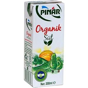 PINAR ORGANİK SÜT 200 GR