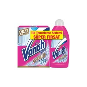VANİSH TÜL SİSTEM TOZ 500GR+PARLATICI 500 ML