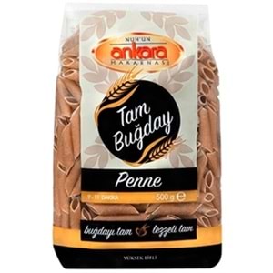NUHUN ANKARA TAM BUĞDAY PENNE MAKARNA 500 GR