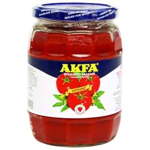 AKFA DOMATES SALÇASI 700GR CAM
