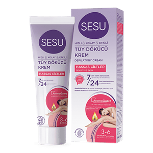 SESU TÜY DÖKÜCÜ KREM HASSAS 100 ML AĞDA