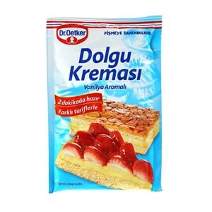 DR.OETKER pastacı kreması İNSTANT VANİLYA AROMALI 55 GR