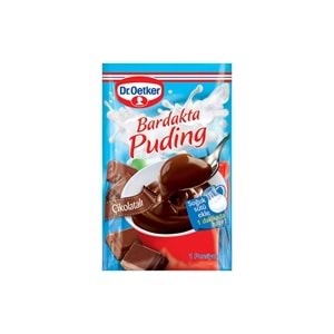 DR.OETKER BARDAK PUDİNG ÇİKOLATALI 35 GR