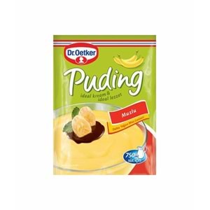 DR.OETKER PUDİNG MUZLU 120 GR