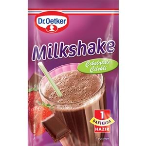 DR.OETKER MİLKSHAKE ÇİKOLATA ÇİLEK 24 GR