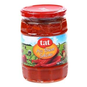 TAT BİBER ACI SALÇA 550 GR