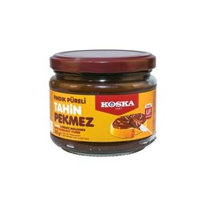 KOSKA TAHİN PEKMEZ FINDIKLI 320GR CAM