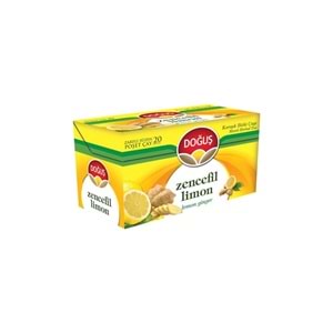 DOĞUŞ BİTKİ ÇAYI ( ZENCEFİL LİMON ) 20 Lİ