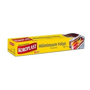 KOROPLAST ALİMİNYUM FOLYO 8 MT
