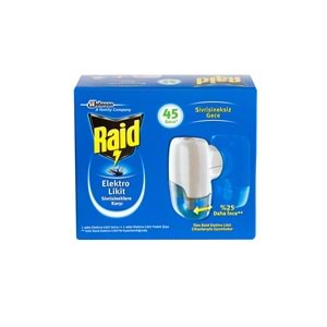 RAID ELEKTROLİKİT SISTEM 45 GECE 27ml/24 TR