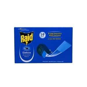 RAID ELEKTROMAT ISITICI (10 MAT BEDAVA)/12 TR