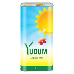 YUDUM AYÇİÇEK YAĞI 5 LT TENEKE