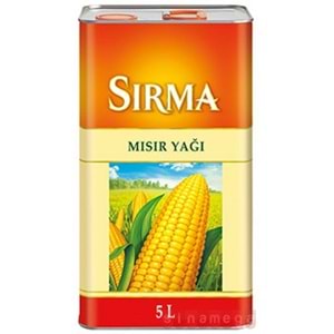 SIRMA MISIR YAĞI 5 LİTRE TENEKE