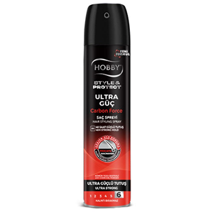 HOBBY SAÇ SPREYİ NO:6 KARBON KIRMIZI 250 ML