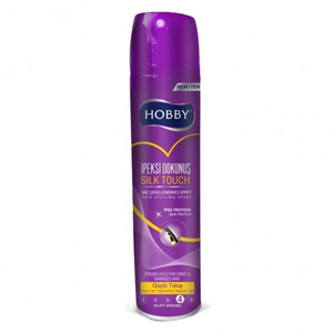 HOBBY SAÇ SPREYİ NO:4 İPEKSİ MOR 250 ML
