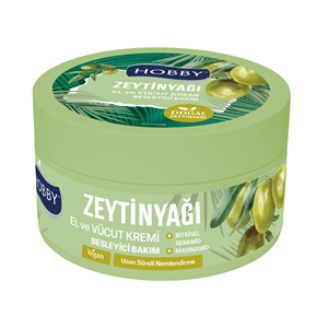 HOBBY YOĞUN BAKIM KREMİ 250 ML ZEYTİNYAĞLI.