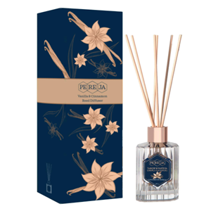 Pereja Diffuser VANİLYA TARÇIN 100 Ml ÇUBUKLU ODA KOKUSU SPYRİ.