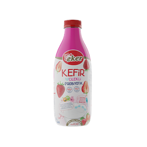 EKER 1000 ml ÇİLEKLİ KEFİR PET
