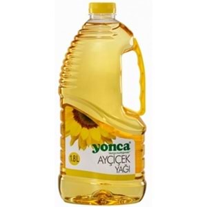 YONCA AYÇİÇEK YAĞI 1.8 LİTRE