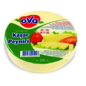 OVA KAŞAR PEYNİRİ 250 GR