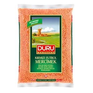 DURU KIRMIZI MERCİMEK 1 KG
