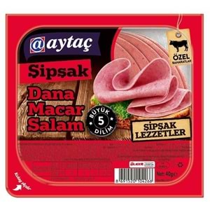 Aytaç Şipşak Macar Salam Dilimli 40Grx12