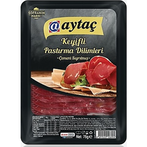 Aytaç Keyifli Pastırma Dilimleri 75Grx12